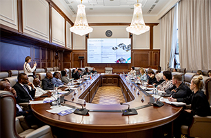 Meeting with the Chairperson of the National Council of Provinces of the Parliament of South Africa